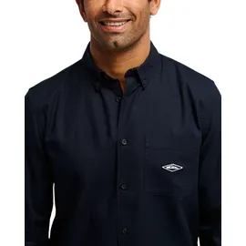 QUIKSILVER Langarmhemd Diamond Schwarz / Weiß XS