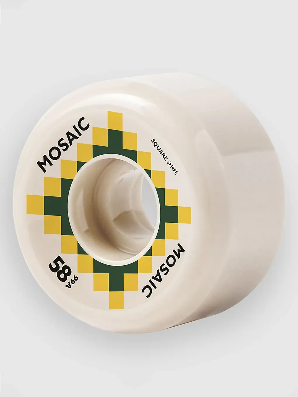 Mosaic Shield Sq 58mm 99A Rollen white Gr. Uni