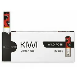 Kiwi Softfilter 20er Pack Cotton Filter Tips Rose