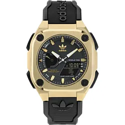 Chronograph ADIDAS ORIGINALS "AOFH235012I", schwarz, Armbanduhren, Herren, Armbanduhr, Quarzuhr, Herrenuhr, analog, digital