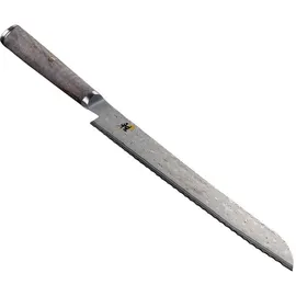 MIYABI 5000mcd Damastmesser Brotmesser 24 cm Schwarz/Silber