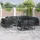 vidaXL Garten-Lounge-Set 11-tlg. schwarz