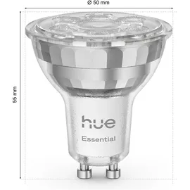 Philips Hue Essential White & Color Ambiance GU10 345 lm 4,7 W 3 St.