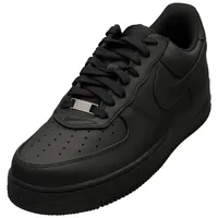 Nike AIR FORCE 1 LOW RETRO PREMIUM Herren Casual Sneaker Schwarz - 42 EU