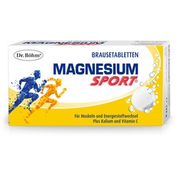 Dr. Böhm® Magnesium Sport® Brausetabletten - Für langanhaltende Ausdauer und Leistung