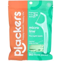 PLACKERS Zahnseide Micro Mint 90 St.