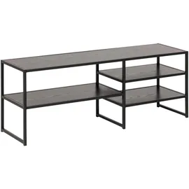 Actona Seaford TV-Lowboard 120x46x33 cm Schwarz Holzwerkstoff