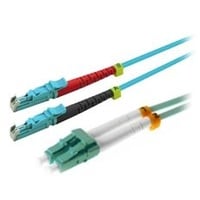 Helos LWL Patchkabel E2000® LSH LC Duplex 50/125μm OM3