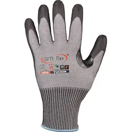 OPTI Flex Schnittschutzhandschuhe TUCSON Gr.9 grau/schwarz EN388/EN420 PSA II OPTIFLEX
