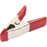 TOOLCRAFT Federklemme Metall teilgummiert 50 mm TOOLCRAFT 1586228 Produktabmessung, Länge: 50 mm Ausladungs-m
