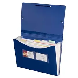 FolderSys Fächermappe 5 Fächer blau, 1 St.