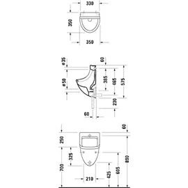 Duravit Starck 3 Urinal (0821350000)