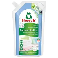 Frosch Baumwollblüte Sensitiv Weichspüler 8er Set, Inhalt: 8x 1 l