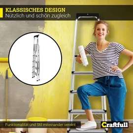 Craftfull CF-133B Haushaltsleiter 5 Stufen