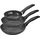 STONELINE Pfannen-Set 3-tlg. 16 cm + 20 cm + 24 cm schwarz Aluguss