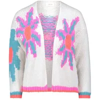 Cartoon Damen Strick-Cardigan mit Intarsie Cream/Pink,40 - 40