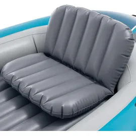 Intex Schlauchboot Excursion 4 Blau inkl. Pumpe und Alu-Paddel