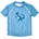 Rash-Guard-Shirt Blau 98-104