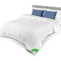 VOUNOT Bettdecke 200x200 cm, 4 Jahreszeiten Daunendecke 300GSM Füllung, Atmungsaktive Schlafdecke Steppdecke ,Oeko-Tex Standard