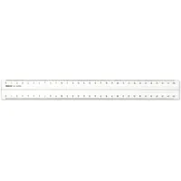 ARISTO Lineal (Plexiglas, 30 cm) glasklar