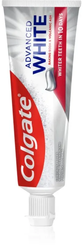 Colgate Advanced White Volcanic Ash and Baking Soda natürliche Zahncreme 75x1