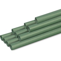Clairefontaine 10x Farbiges gerilltes Kraftpapier 65g, 3mx0,70m, Moosgrün 95755C