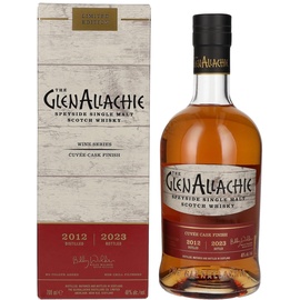 Glenallachie The GlenAllachie 10 Years Old Wine Cuvée Cask Finish 2012 48% Vol. 0,7l in Geschenkbox
