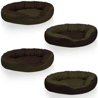 BedDog Hundekissen Sunny XL 85 x 70 cm grün-braun