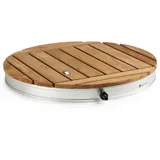 Blumfeldt Gartendusche Aluminium Teakholz Tragegriff