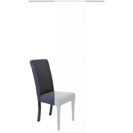 HOME WOHNIDEEN Schmidt Schiebevorhang Prim 60 x 245 cm Polyester Weiß Wollweiß