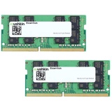Mushkin Essentials SO-DIMM Kit 64GB, DDR4-2933, CL21-21-21-47 (MES4S293MF32GX2)