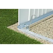 Biohort Bodenrahmen Gerätehaus Neo 3C 278 x 278 cm Silber