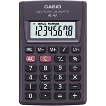 Casio HL-4A Taschenrechner schwarz