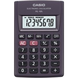 Casio HL-4A Taschenrechner schwarz