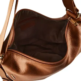 Mandarina Duck Mellow Leather Schultertasche Leder Brown