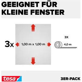 Tesa Insektenschutzgitter Insect Stop Standard 100 x 100 cm Schwarz