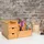 Homcom Schreibtischorganizer Aufbewahrungsbox Holz Natur 1 St.