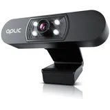 Aplic Full HD Webcam, 1080p, Mikrofon, Licht, 5P Linse