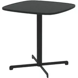 casa.pro Foggia Bistrotisch 75 x 70 x 70 cm Anthrazitgrau