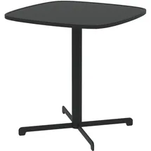 casa.pro Foggia Bistrotisch 75 x 70 x 70 cm Anthrazitgrau