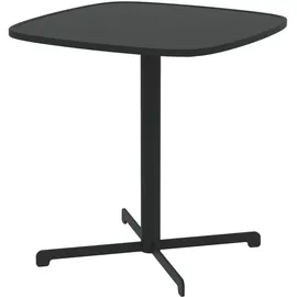 casa.pro Foggia Bistrotisch 75 x 70 x 70 cm Anthrazitgrau