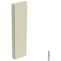Geberit iCon Hochschrank 45 x 180 x 15 cm Sand-Grau Lackiert Hochglänzend Holz