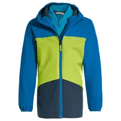 VauDe Kinder Escape 3in1 Jacket - 104 - radiate/green