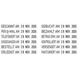 Trodat 4817 selbstfärbend schwarz