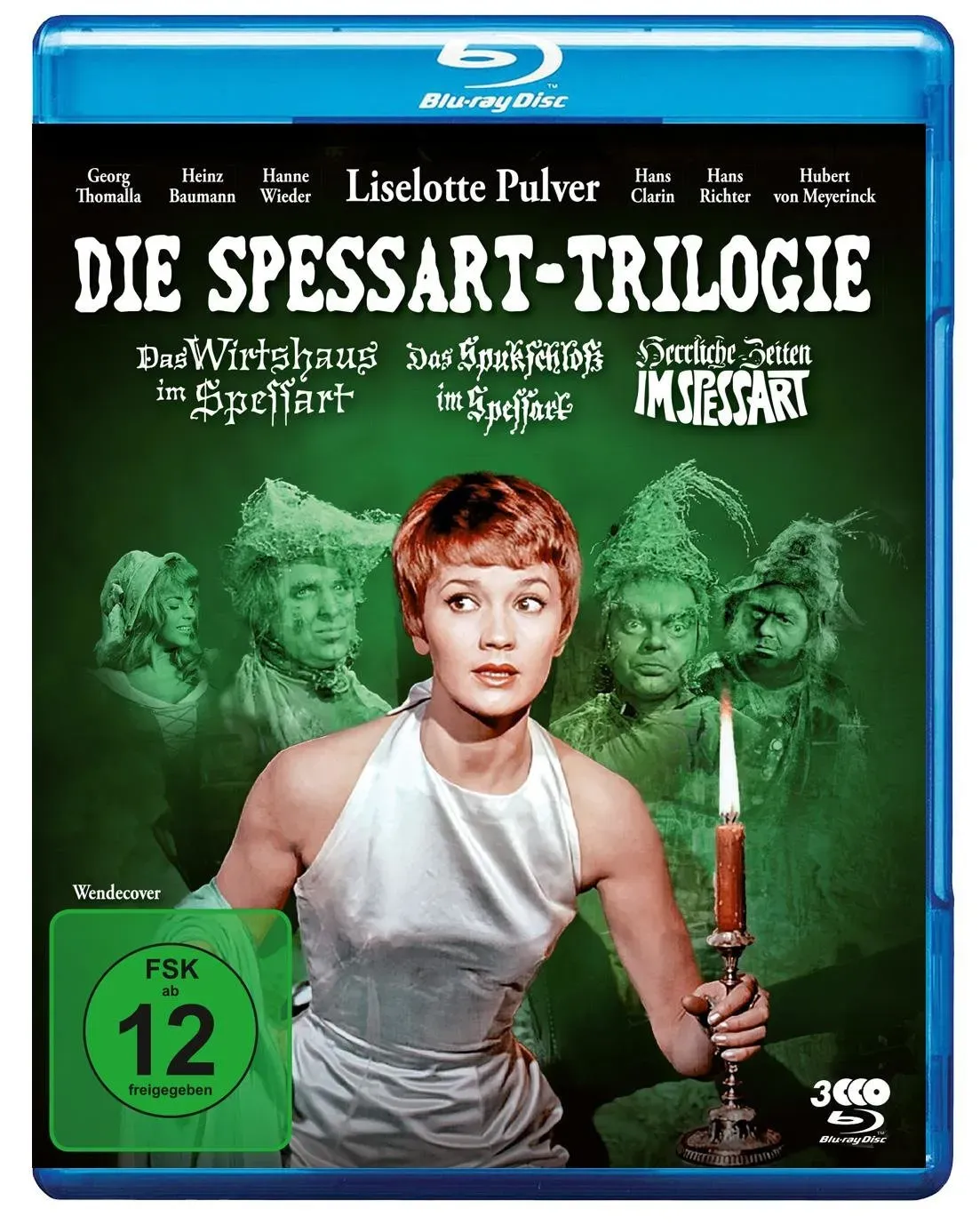 Die Spessart-Trilogie: Alle 3 Spessart-Komödien mit Lilo Pulver (Neuauflage)  [3 BRs]