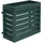 MCW Verkleidung für Klimaanlage mit Pflanzkasten 80 x 97 x 38 cm Grün