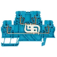 Weidmüller Doppelklemme ZDK 1.5V BL