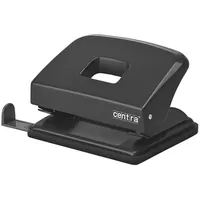 Centra HP20 (Kunststoff, für 20 Blatt, mit Anschlagschiene) schwarz