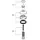 Grohe UP-Ventil-Oberbau 19840 20-80mm Steckschlüssel chrom