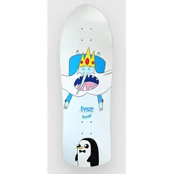 Welcome Ice King On Crossbone 10" Skateboard Deck white / blue Gr. Uni